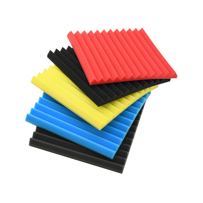 Espuma de isolamento acústico acústica personalizada para sala de transmissão ao vivo KTV Pirâmide de poliuretano Espuma de isolamento acústico de ovo Decoração de casa Material de absorção de som