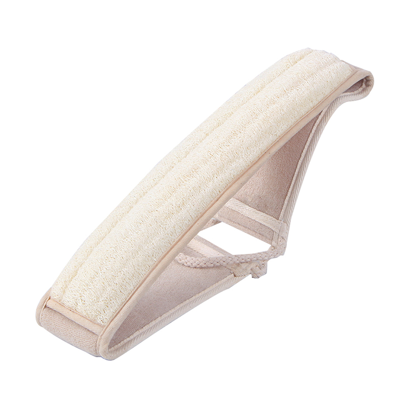 Toalha de esfoliação para costas para adultos, homens e mulheres, toalha de banho longa, toalha esfoliante, remove sujeira, pele morta e óleo, tira de esfoliação para costas com bucha vegetal